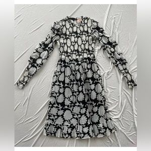 Black & White Banjan Dress XS